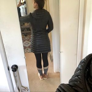 Black Patagonia Puffer Parka, XS